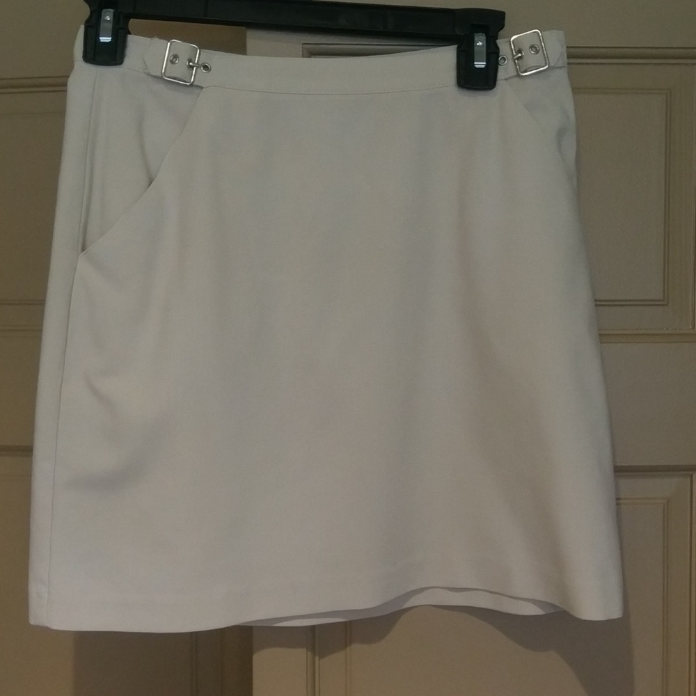 J.  Crew khaki miniskirt